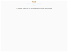 Tablet Screenshot of kolping-hotels-resorts.de